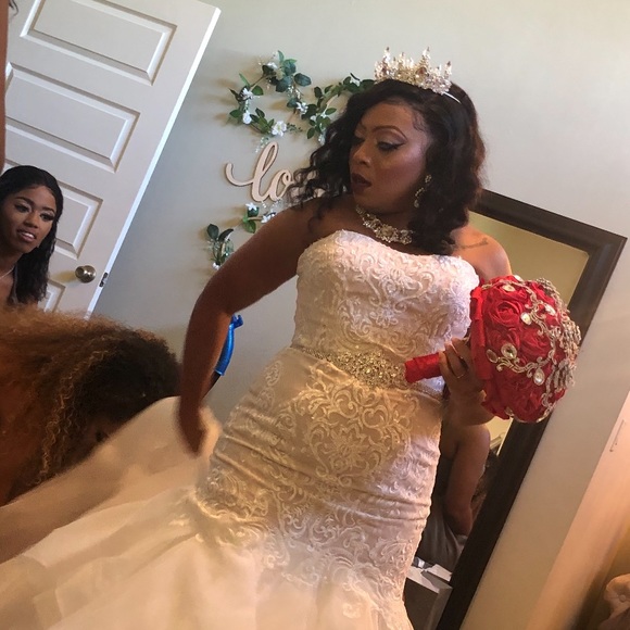 My very first wedding dress!